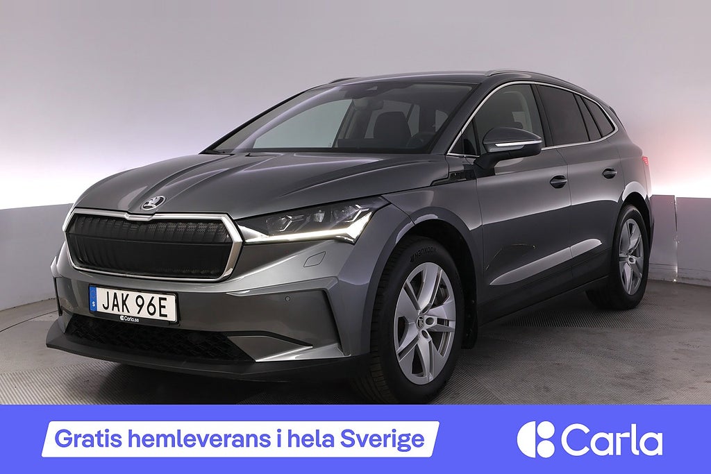 Skoda Enyaq iV 80x Drag Elstol AdapFarth Kamera Nav Blis