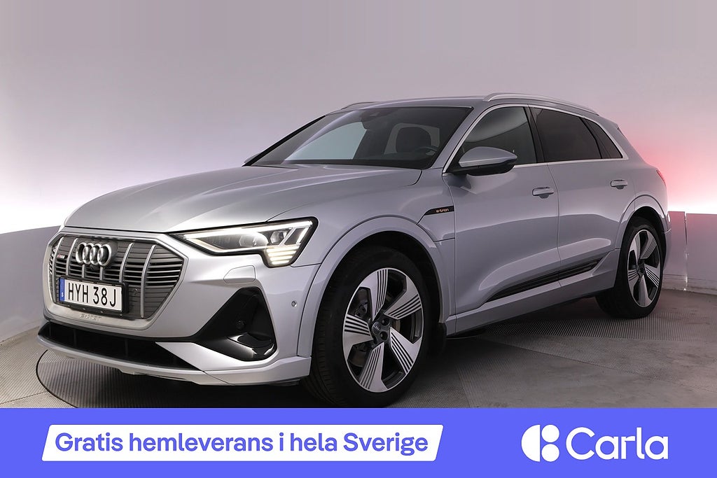 Audi E-Tron 50 quattro S-line Pano 360 B&O Elstol Navi Drag