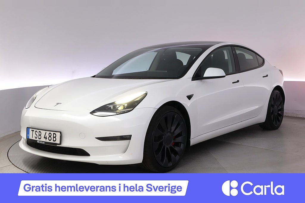 Tesla Model 3 Performance AWD Refresh Autopilot Panorama