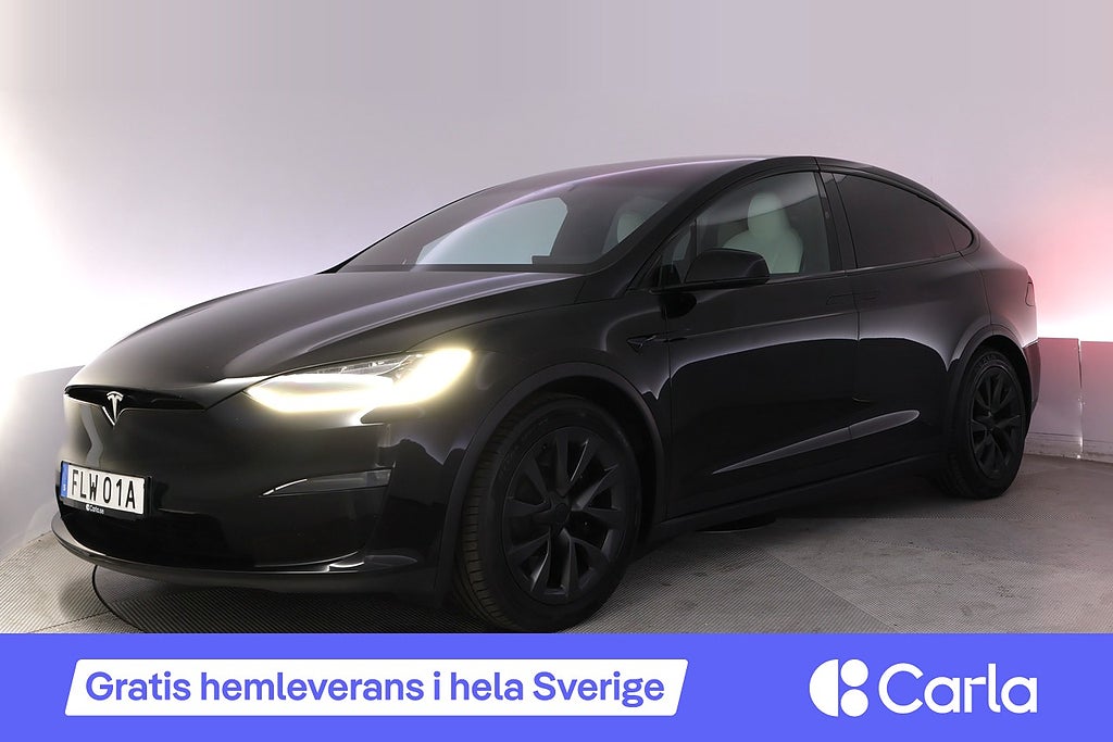 Tesla Model X Long Range AWD Uppg.Autopilot Yoke Pano Drag
