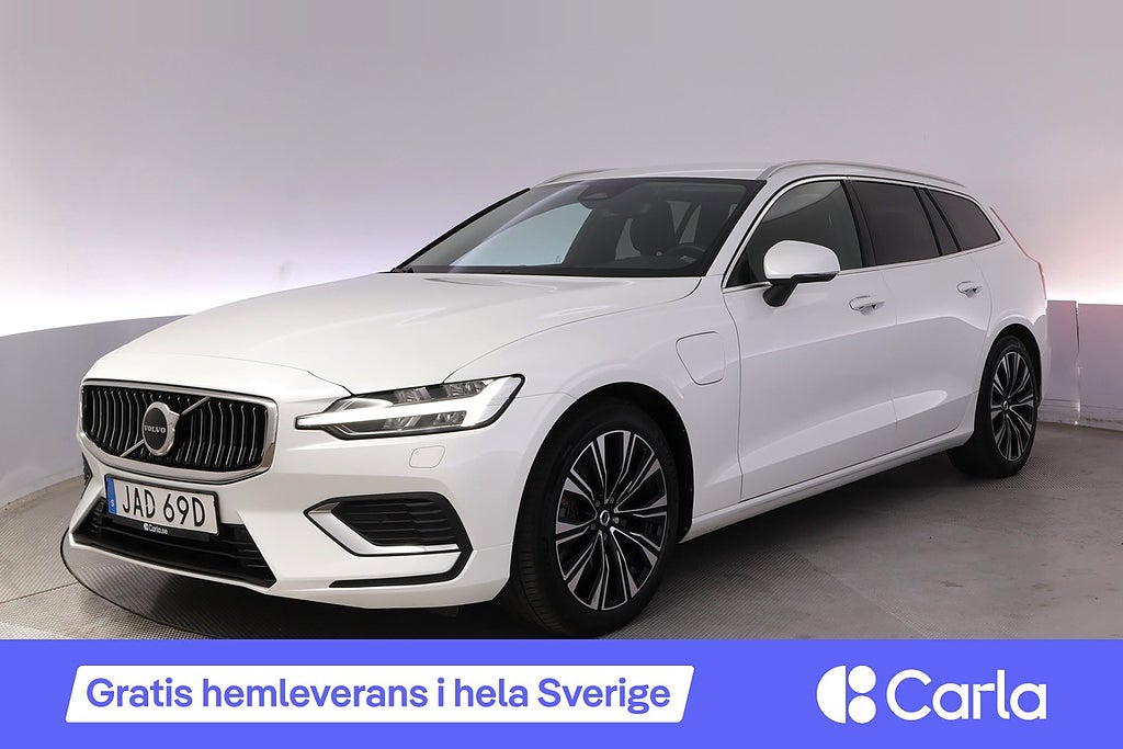 Volvo V60 Recharge T6 AWD Core Bright Drag Kamera BLIS Navi