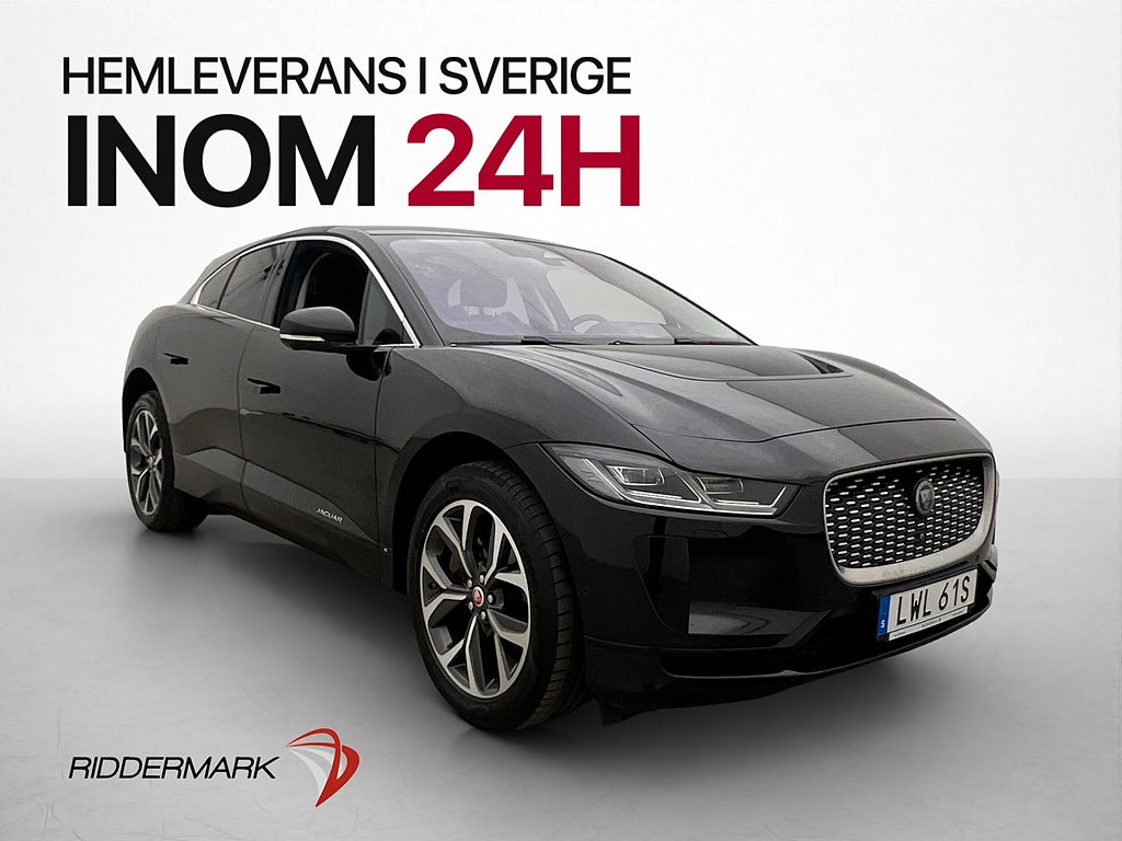 Jaguar I-Pace EV320 AWD 360° Meridian Navi Pano Rattvärme
