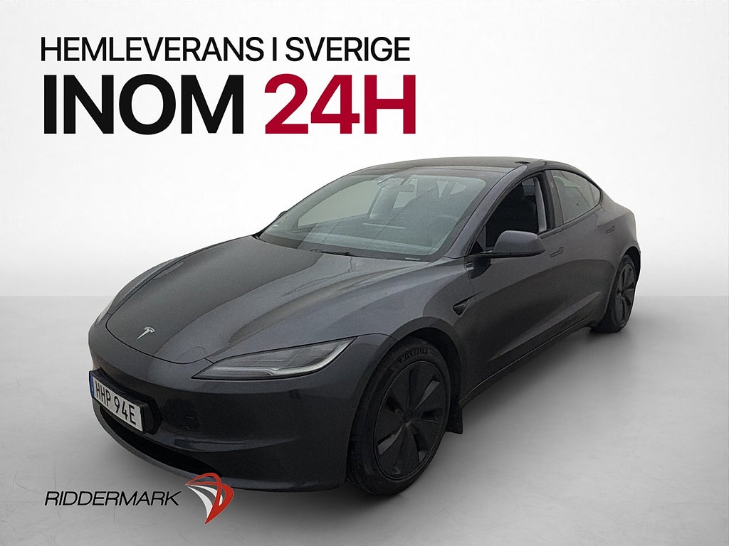 Tesla Model 3 Long Range AWD Dragkrok Autopilot Värmepump