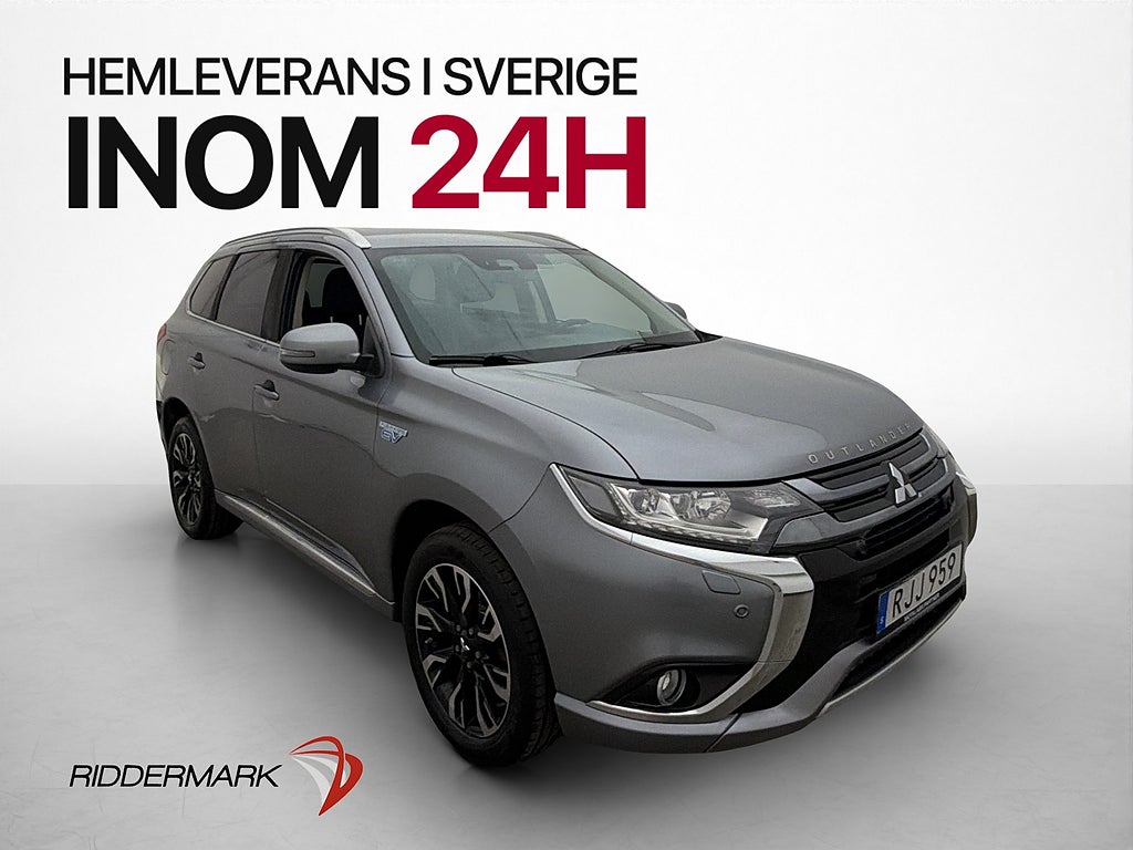 Mitsubishi Outlander PHEV 203hk 4WD Comfort Kamera Dragkrok