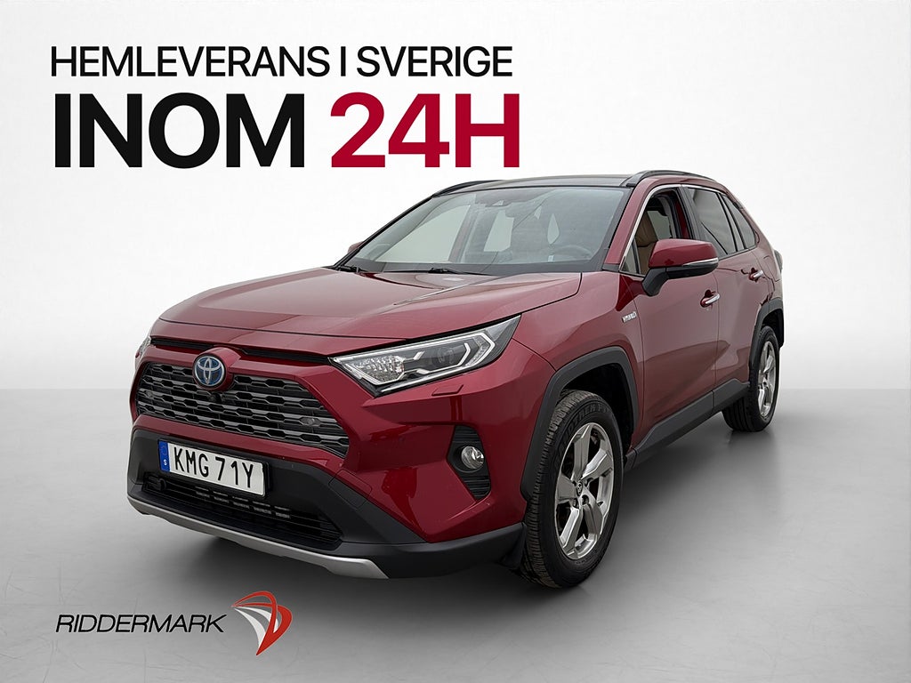 Toyota RAV4 Hybrid AWD 222hk Executive Premium Pano JBL Drag