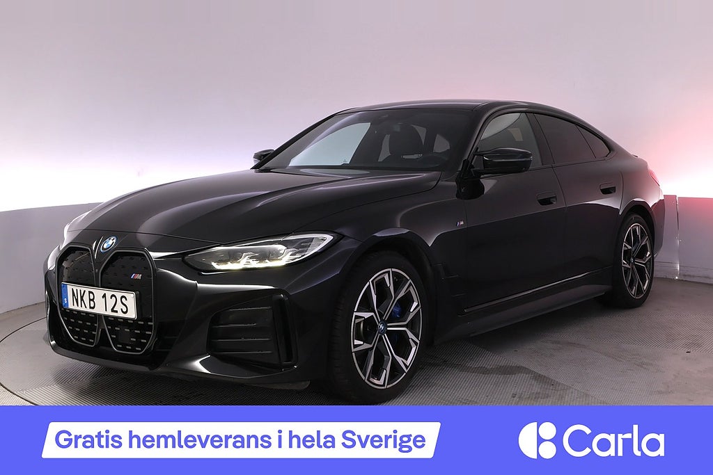 BMW i4 M50 xDrive Gran Coupé M-sport 360 H/K HUD Elstol Drag