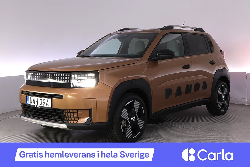 Fiat Grande Panda 44 kWh La Prima Kamera Navi Rattvärme