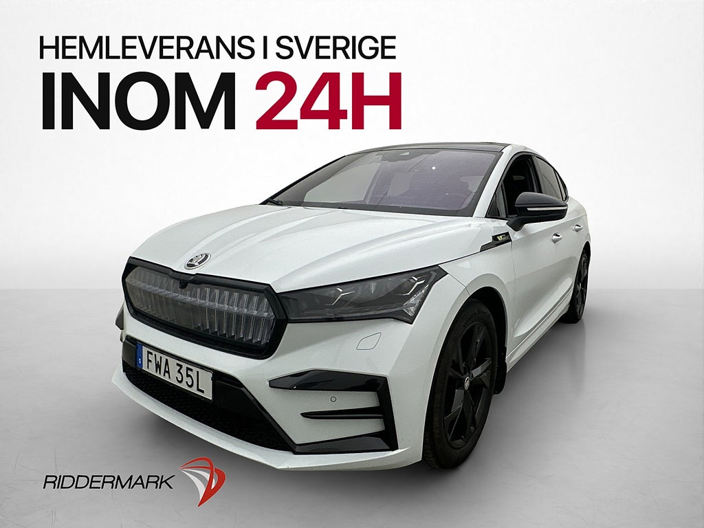Skoda Enyaq Coupé RS Pano Canton HUD Värmare Drag Kamera