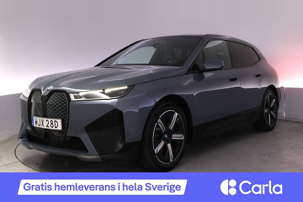BMW iX xDrive40 Sport Pano Drag Laser 360 H/K HUD Elstol