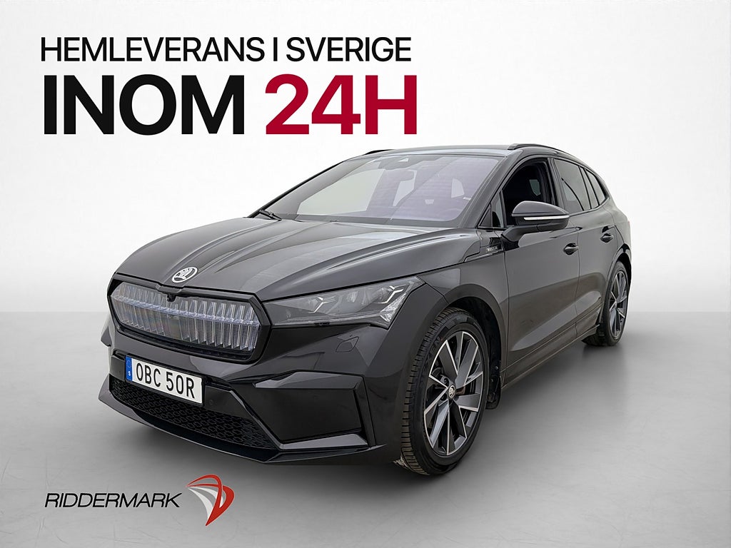 Skoda Enyaq 85x Sportline Head Up Canton Värmare Kamera MOMS