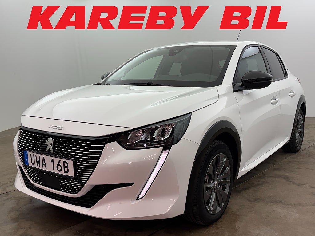 Peugeot E-208 50 kWh 136hk Backkamera Carplay
