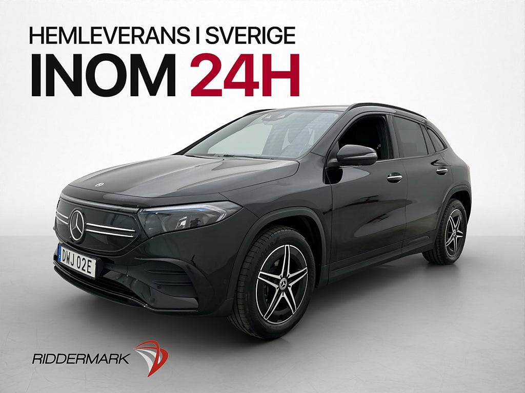 Mercedes-Benz EQA 300 4M 228hk AMG Värmare Wide Drag 360°