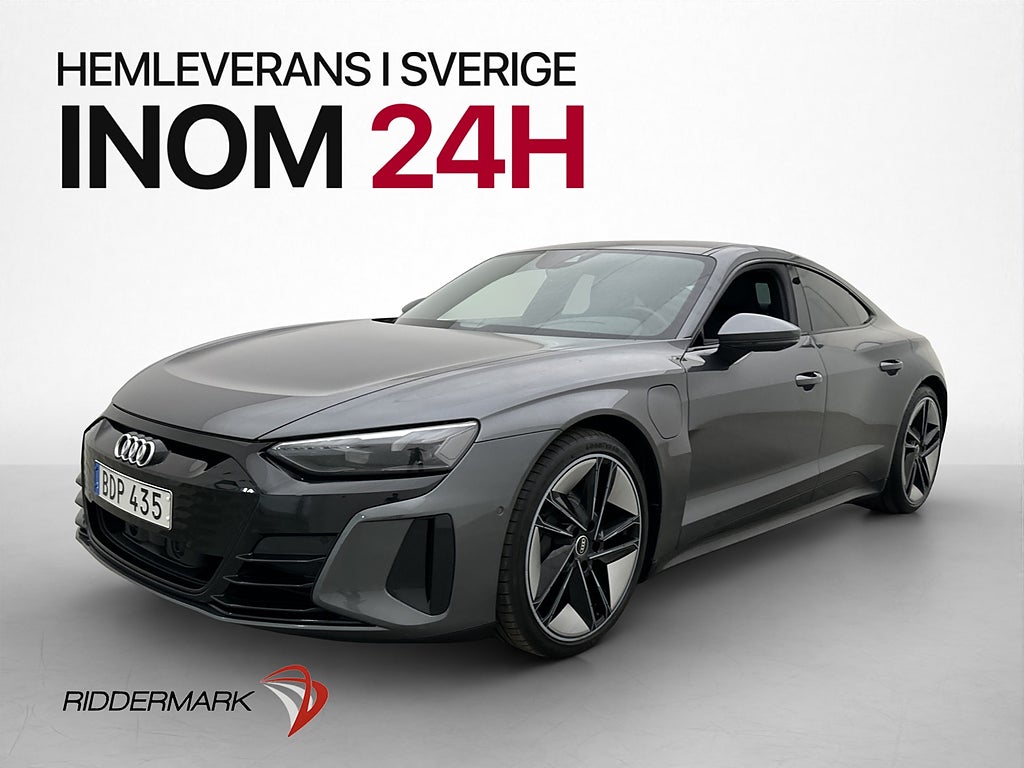 Audi e-tron GT Q 476hk Dynamikpaket Luftfjäd B&O Pano Matrix