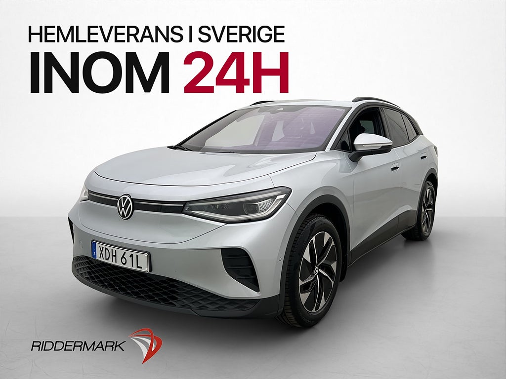 Volkswagen ID.4 Pro 286hk Värmare Kamera Rattvärme CarPlay