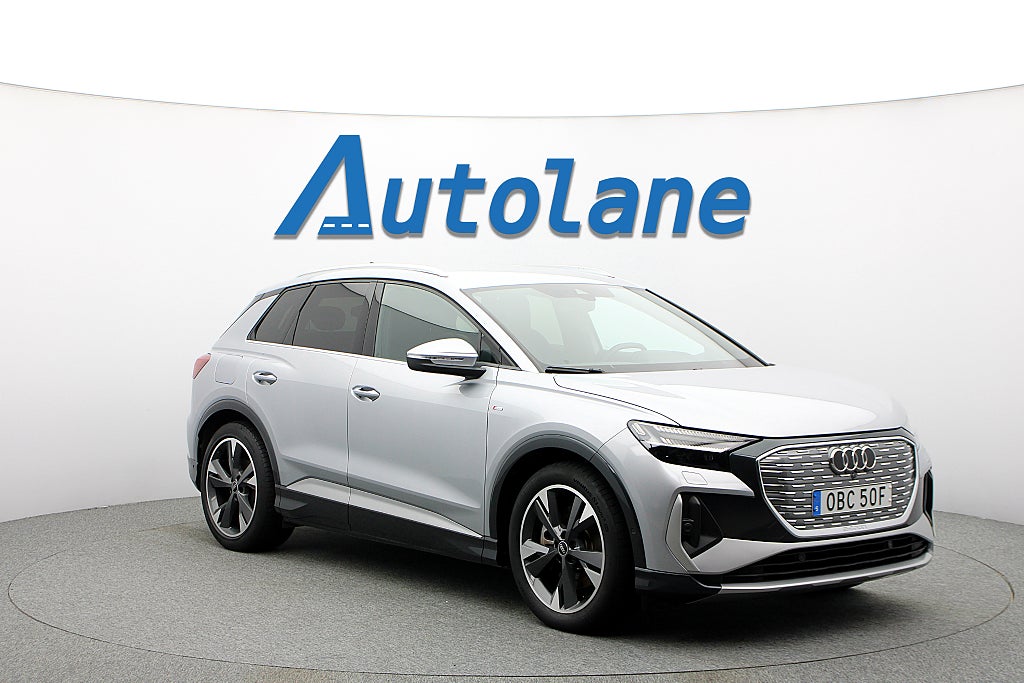Audi Q4 E-Tron Q4 50 e-tron quattro, S line, 360°, Drag, Sonos, 299hk