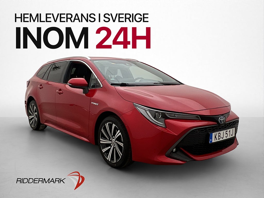 Toyota Corolla Hybrid Style Halvskinn Kamera Drag Adapt-fart