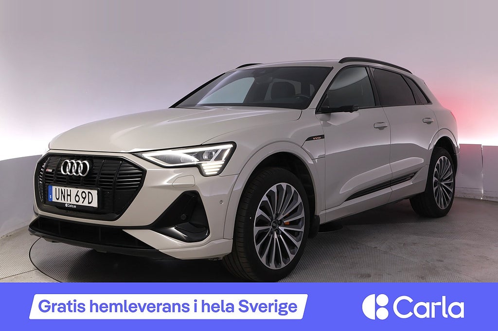Audi E-Tron 55 quattro S line Pano 360 B&O Elstol Navi