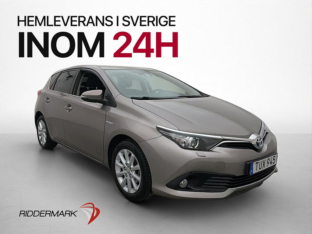 Toyota Auris Hybrid Active Plus Kamera Farthållare 0,39l/Mil
