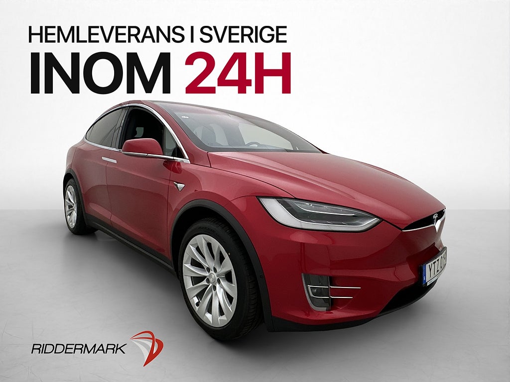 Tesla Model X 75D Panorama Kamera Navi Dragkrok