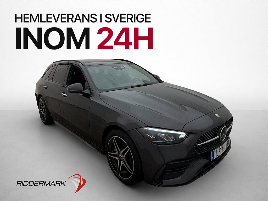 Mercedes-Benz C300 e T AMG Night Pano HUD Burm Massage MOMS