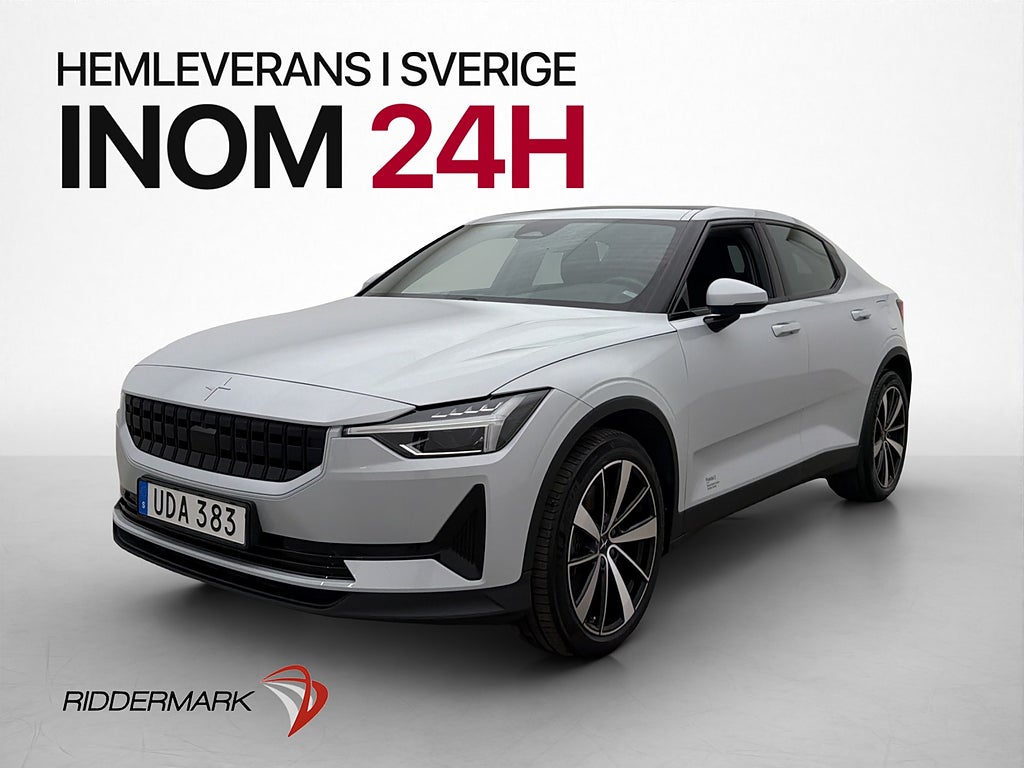 Polestar 2 Standard Range Single Motor Plus Värmare Pano H/K