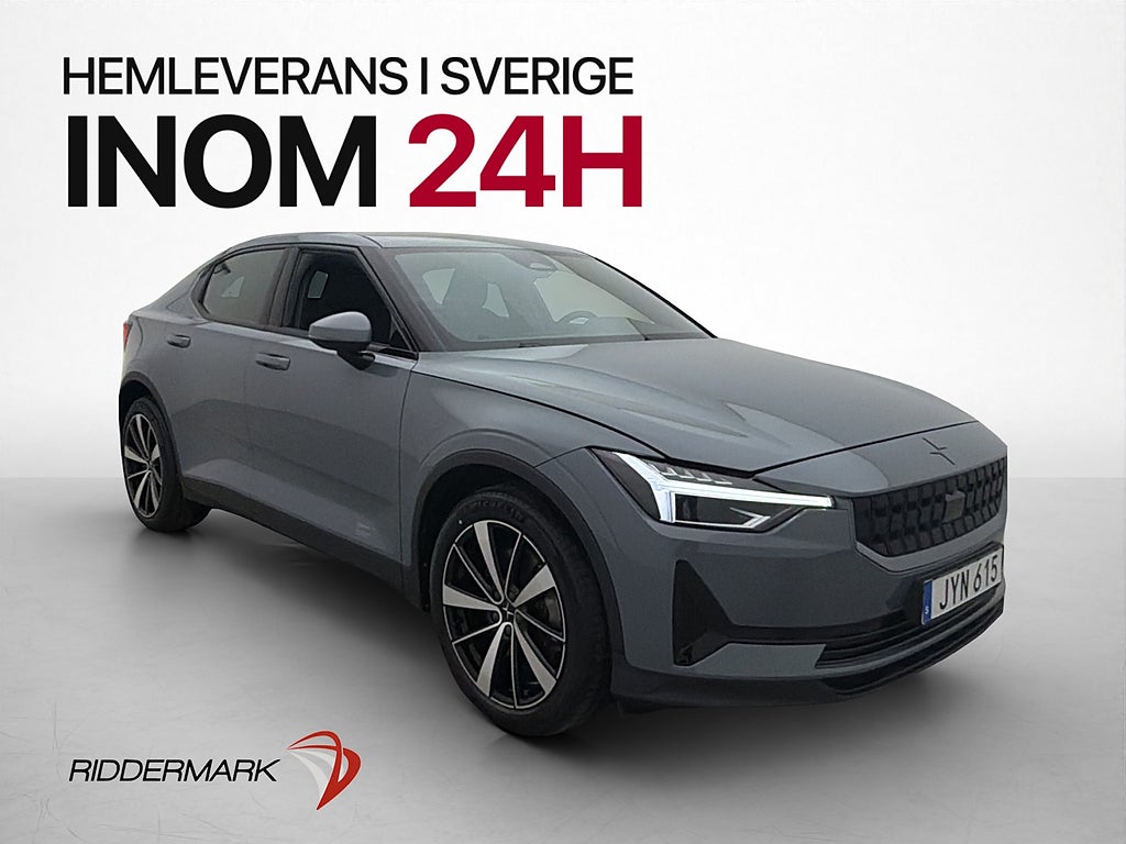 Polestar 2 Standard Range Single Motor Kamera Värmare Navi