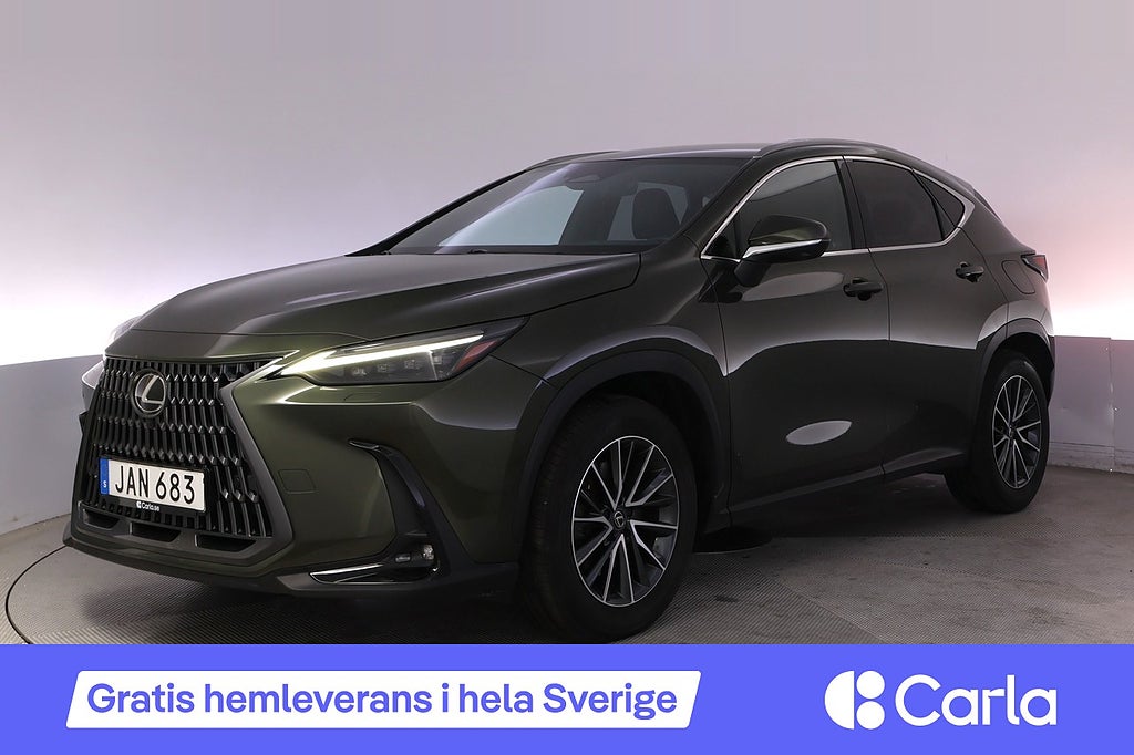 Lexus NX 450h+ Executive Läder Elstol 360 HUD Navi BSM Drag