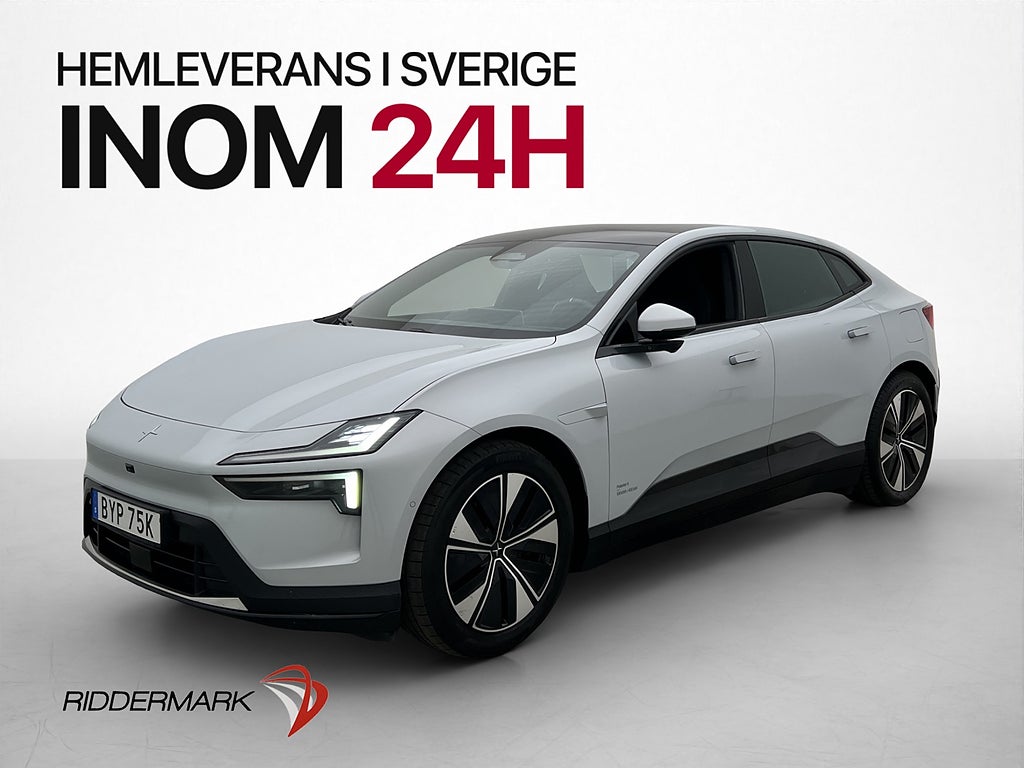 Polestar 4 Long range Dual motor Värmepump Pano 360° MOMS