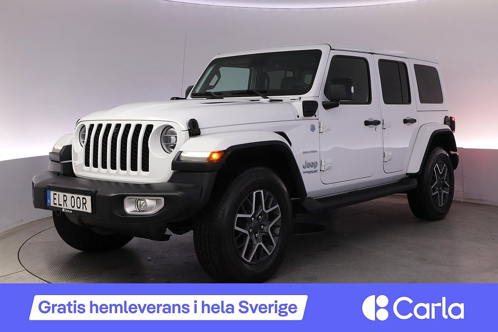 Jeep Wrangler Unlimited 4xe Sahara Hardtop Alpine Kamera BSM