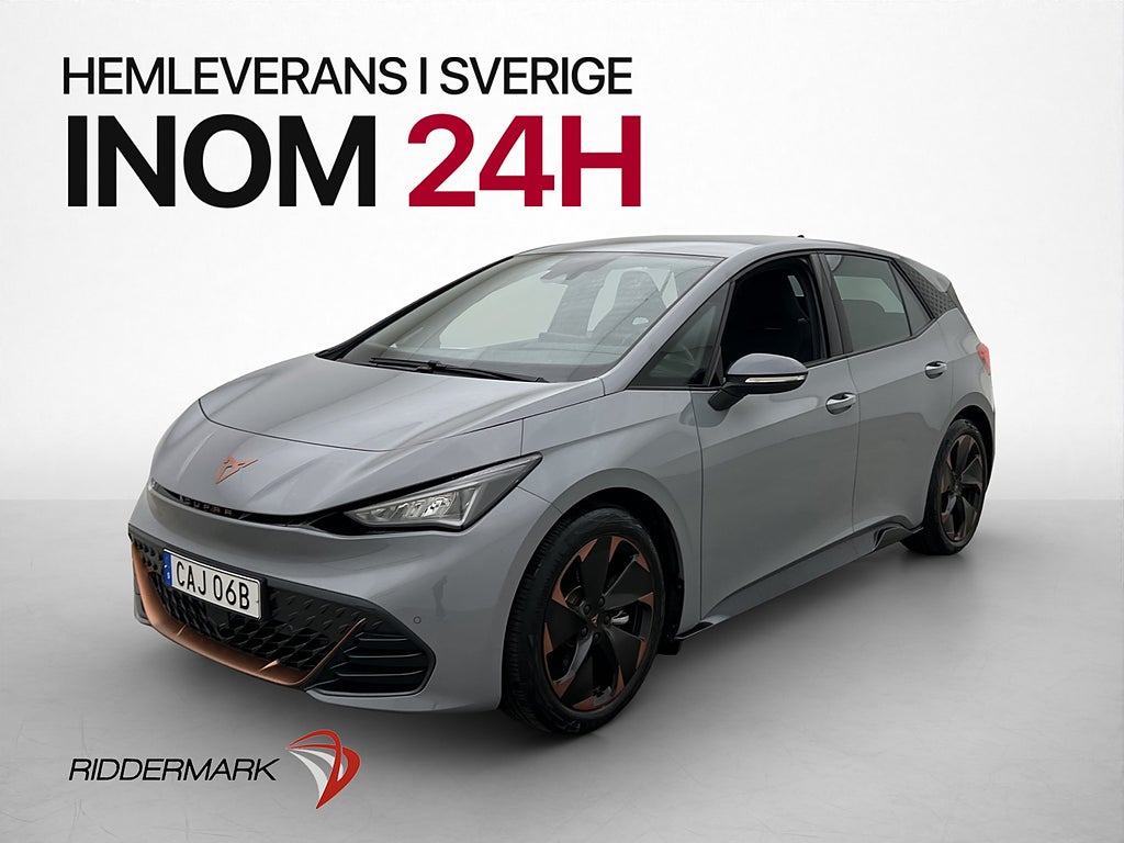 Cupra Born e-boost 77 231hk Värmare Kamera 19″ Rattvärme