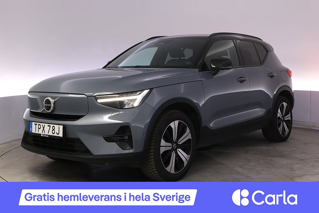 Volvo XC40 Recharge Ultimate Pano 360 H/K Elstol BLIS