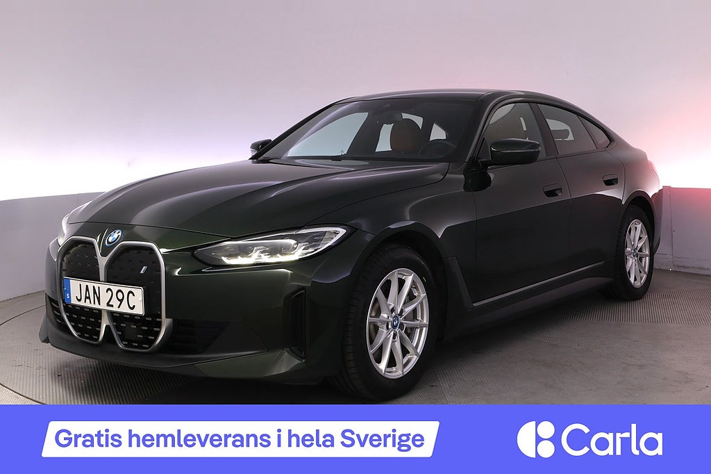 BMW i4 eDrive40 Gran Coupé Kamera Elstol H/K Navi LED