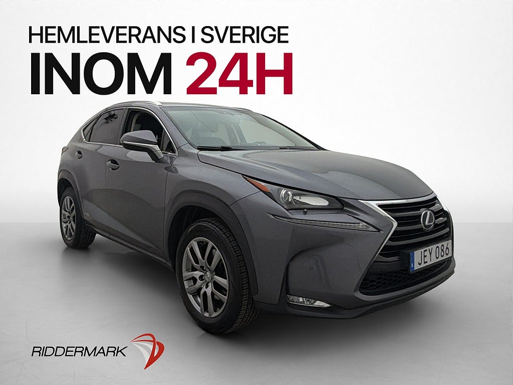 Lexus NX 300h AWD 2.5 197hk Business Kamera Skinn Rattvärme