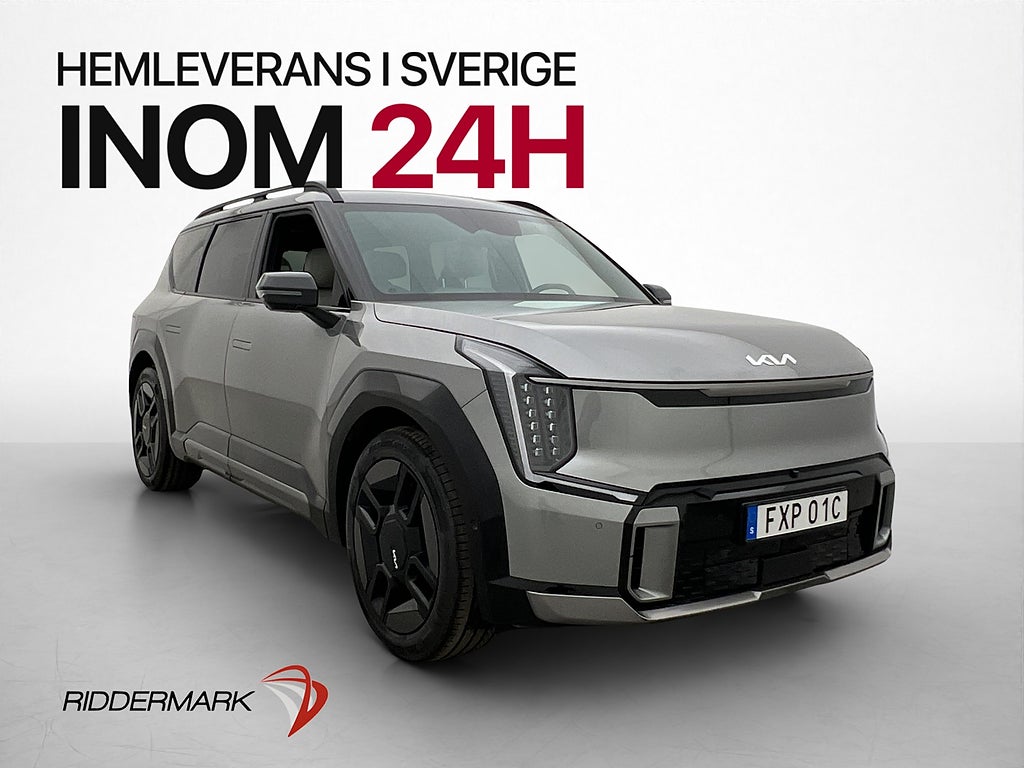 Kia EV9 AWD GT-Line 6 Sits Pano Meridian HUD 360 CarPlay
