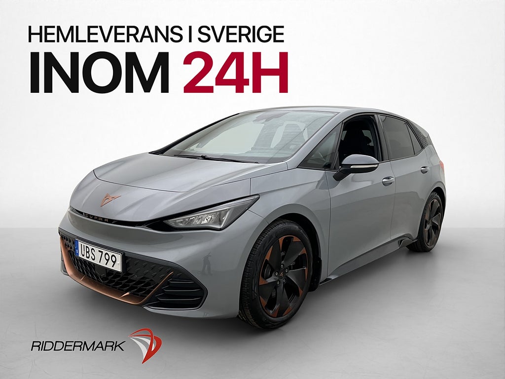 Cupra Born 58 204hk Värmare CCS Kamera CarPlay Rattvärm Navi