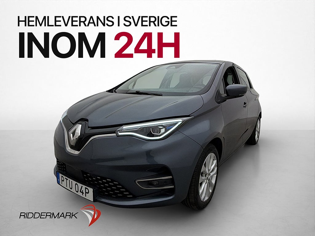 Renault Zoe R110 52 kWh 109hk Zen Kamera Navi Rattvärme