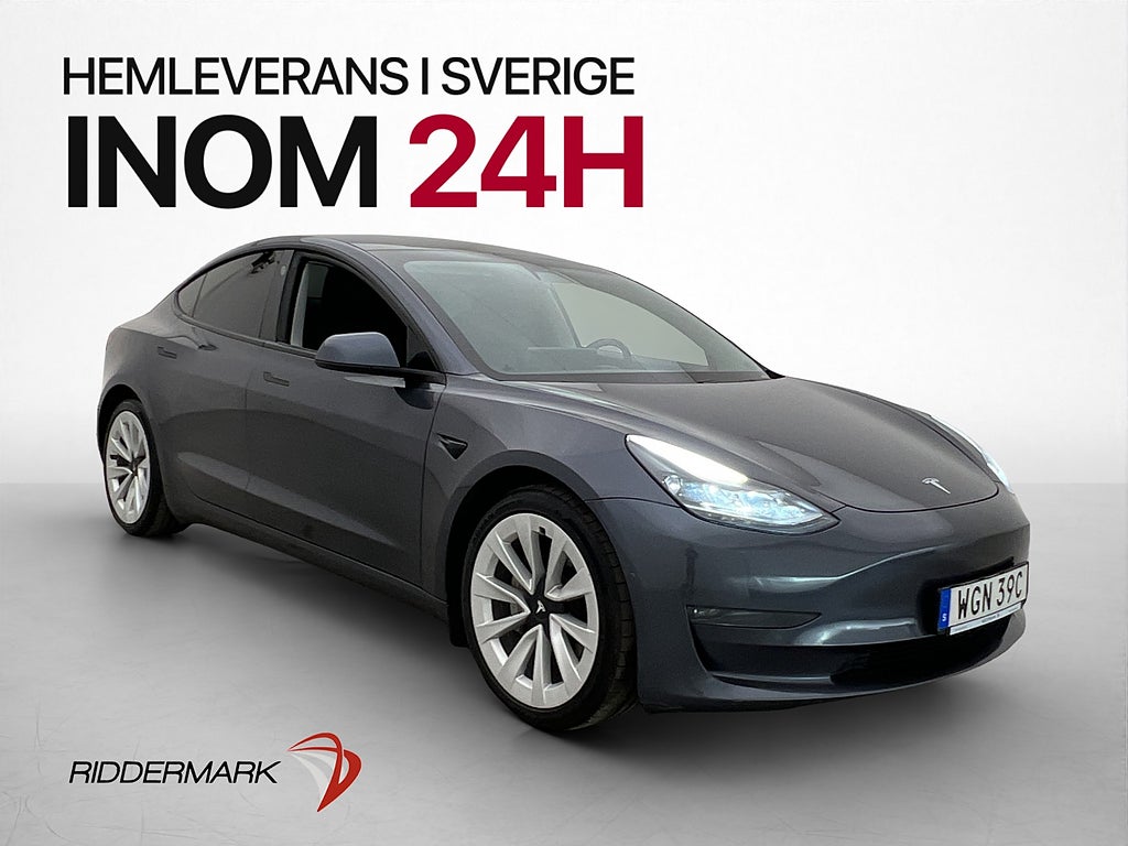 Tesla Model 3 Long Range AWD Drag Värmepump Autopilot
