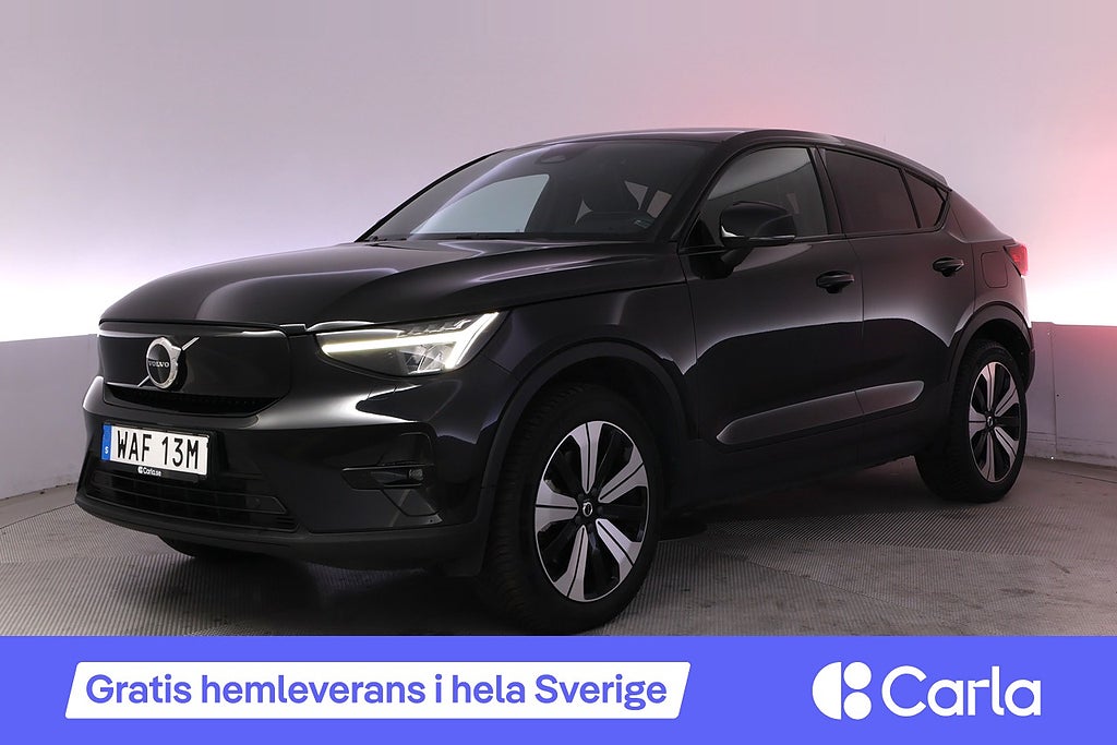Volvo C40 Recharge Plus Pano BLIS Drag Elstol Kamera