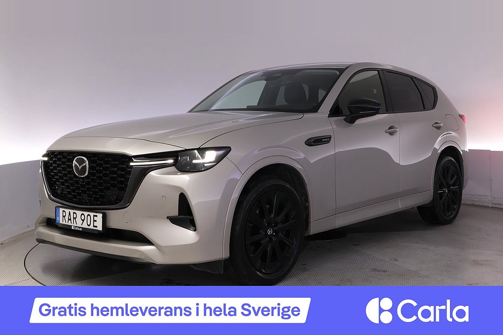 Mazda CX-60 PHEV Homura Läder 360 BOSE Adap.Farth HUD