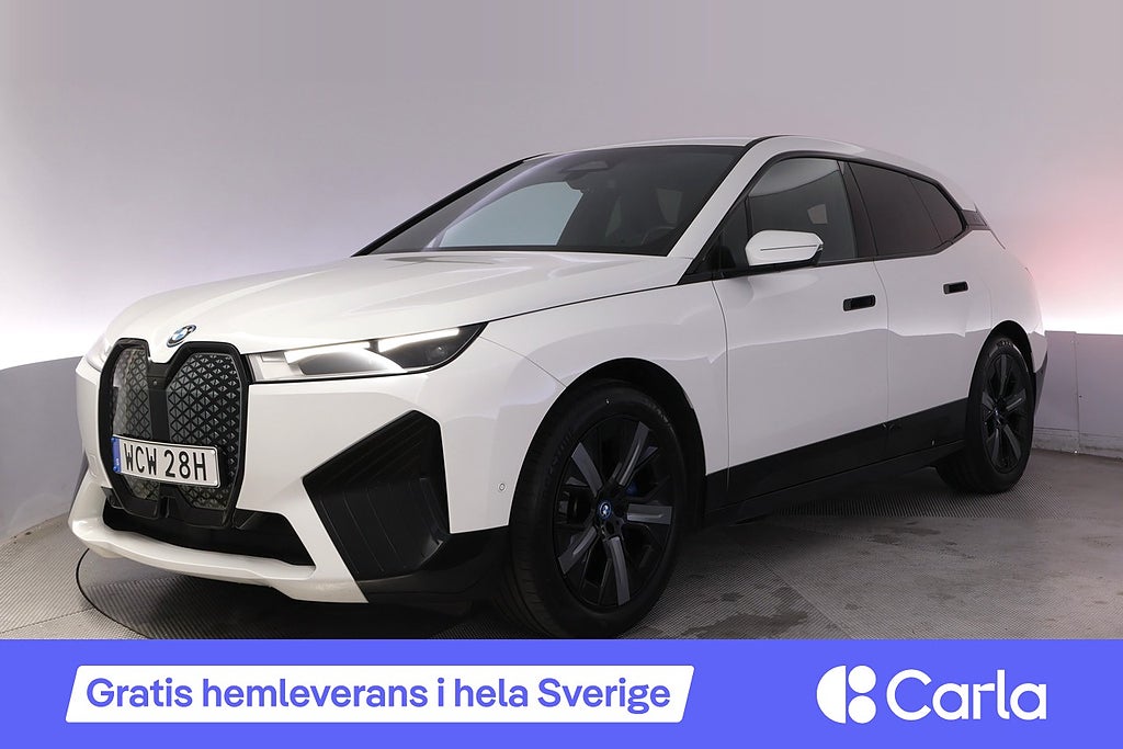 BMW iX xDrive40 Sport 360 HUD H/K Elstol Navi Drag