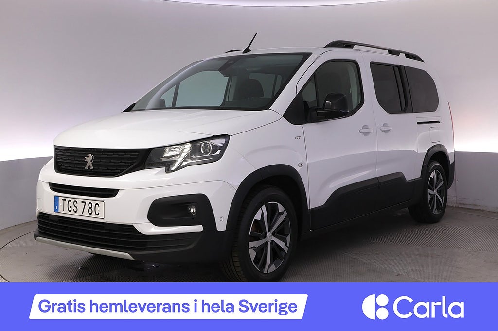 Peugeot e-Rifter 50 kWh GT 7-sits Kamera Navi BSM