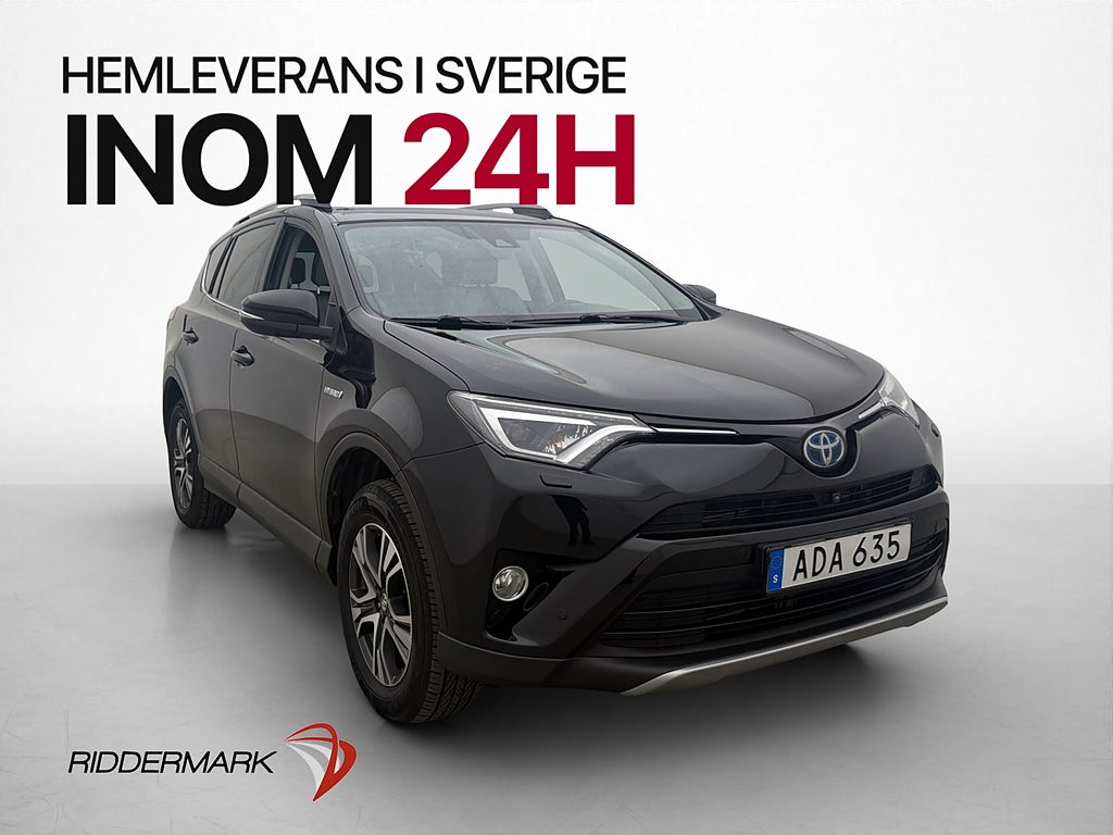 Toyota RAV4 2.5 AWD Executive T-lucka Värm Läder Kamera Drag
