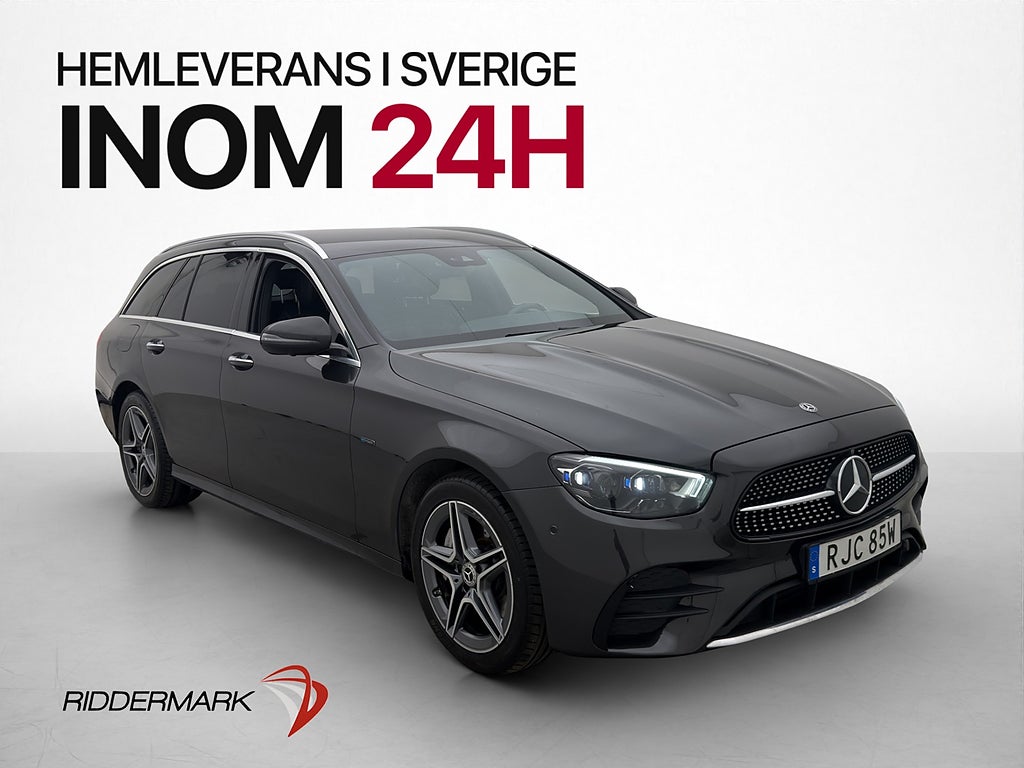 Mercedes-Benz E300 T de 306hk AMG Wide Värmare 360° Drag
