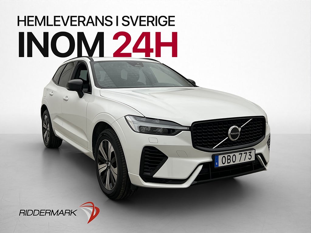 Volvo XC60 Recharge T6 AWD Plus Dark Pano H/K Värmare Drag