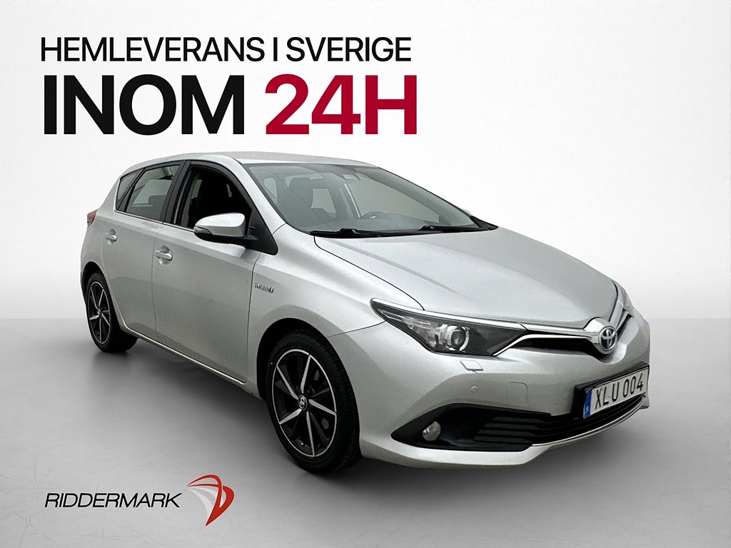 Toyota Auris Hybrid e-CVT 136hk Active Kamera Bluetooth