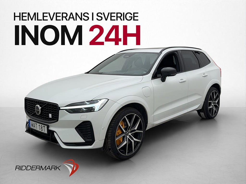 Volvo XC60 T8 456h Polestar Engineered B&W Pano Drag Se spec
