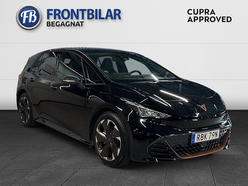 Cupra Born e-boost 59kwh/231hk/Adaptiv-Fart/B-Kamera/Navi/19″