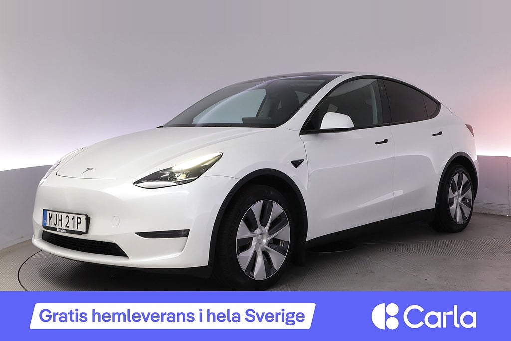 Tesla Model Y Long Range AWD Drag Autopilot Panorama