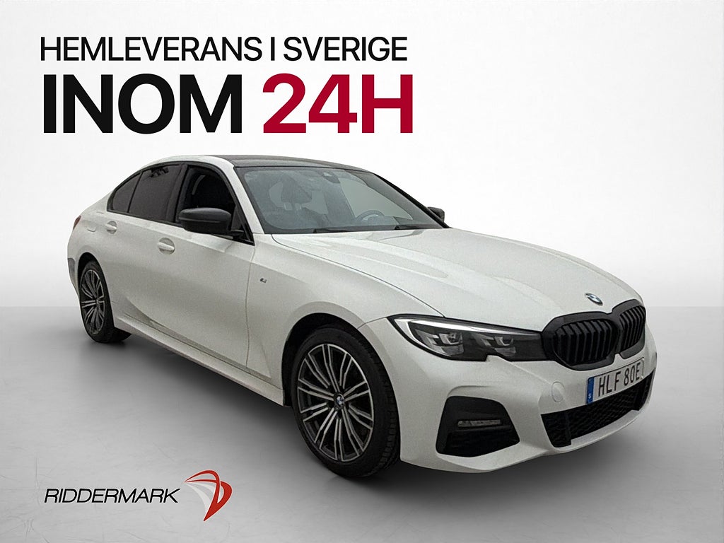 BMW 330e 292hk M Sport Cockpit Navigation Ambient P-Sensorer
