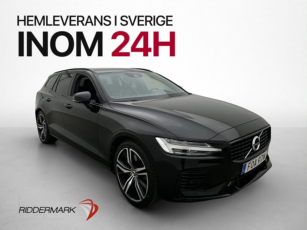 Volvo V60 Recharge T6 AWD R-Design Pano H/K 360° HUD Drag